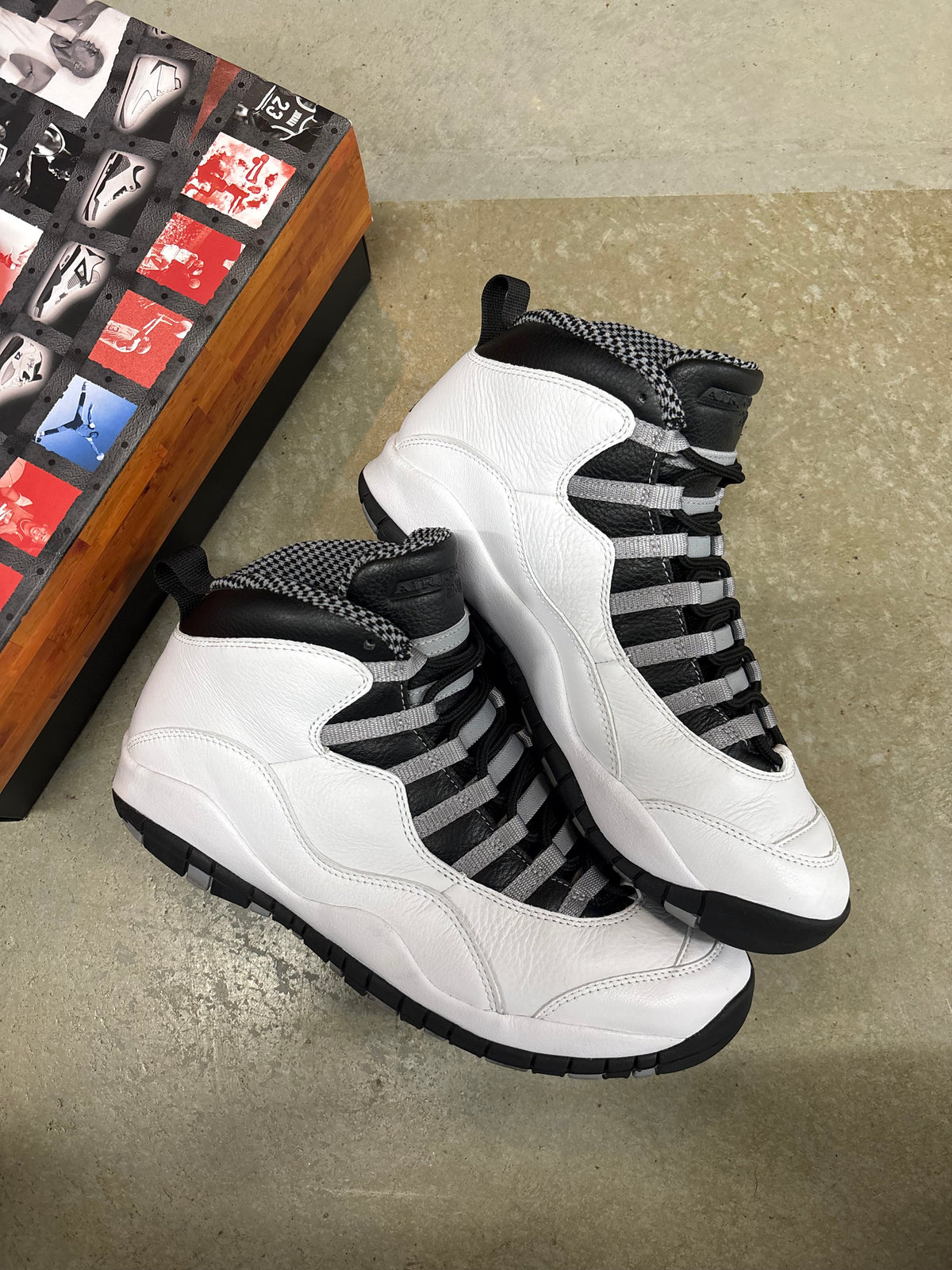 Size 11 - Jordan 10 Retro Steel 2025