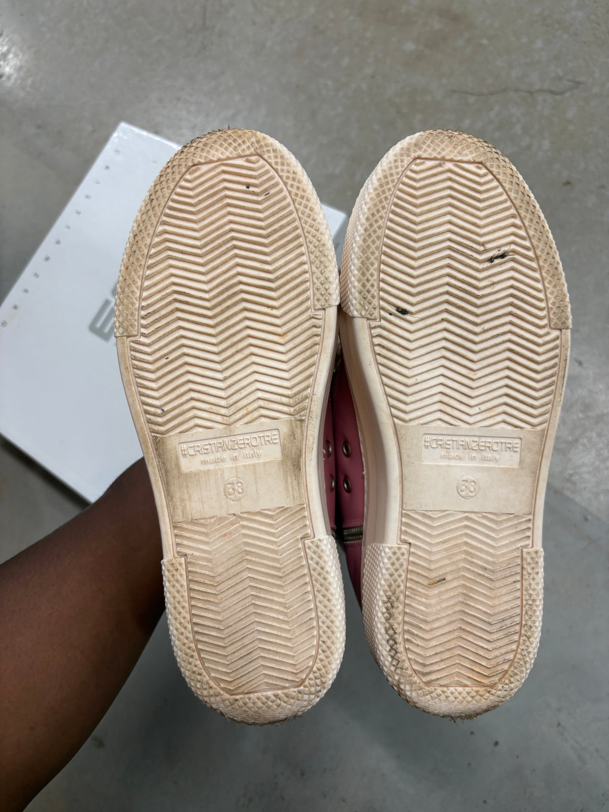 Size 6y - Christianzerotre Calipso 300 Pink Leather