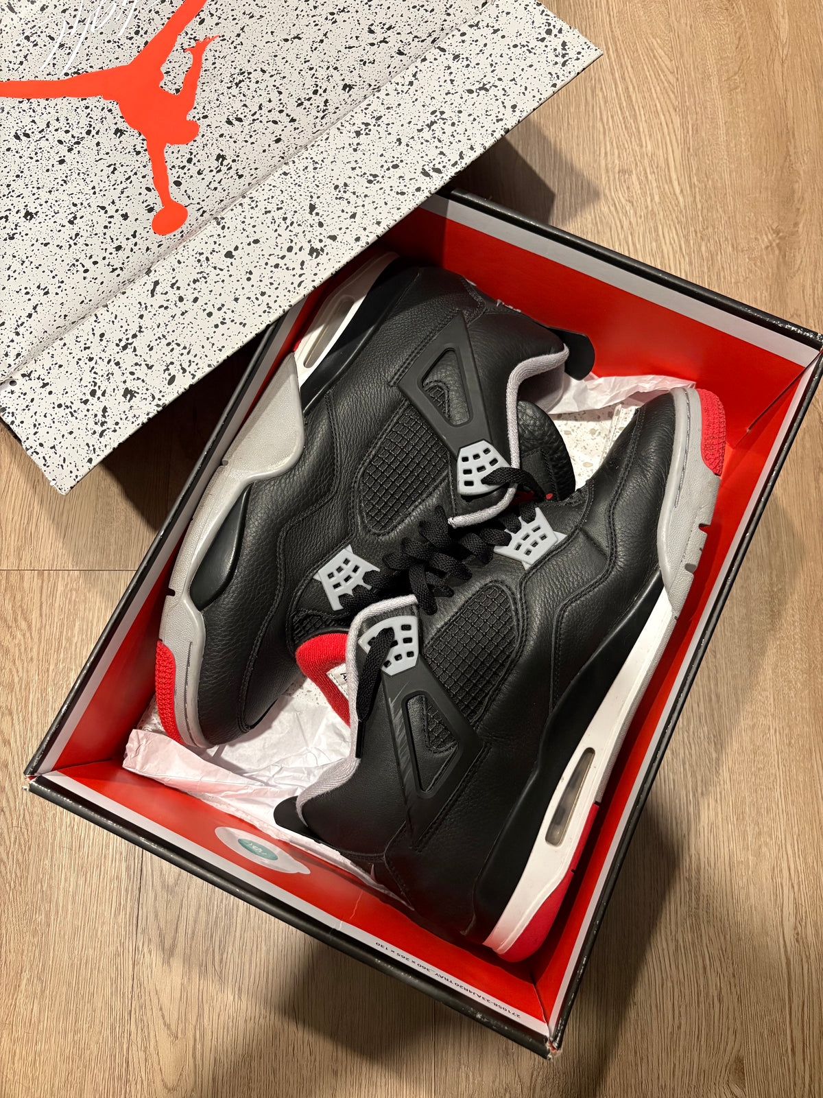 Size 14 - Jordan 4 Retro Bred Reimagined