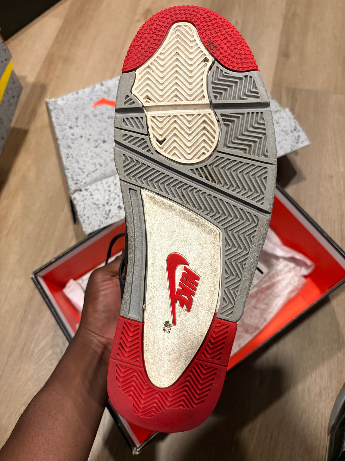 Size 14 - Jordan 4 Retro Bred Reimagined