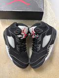 Size 12 - Jordan 5 Retro Black Metallic Reimagined