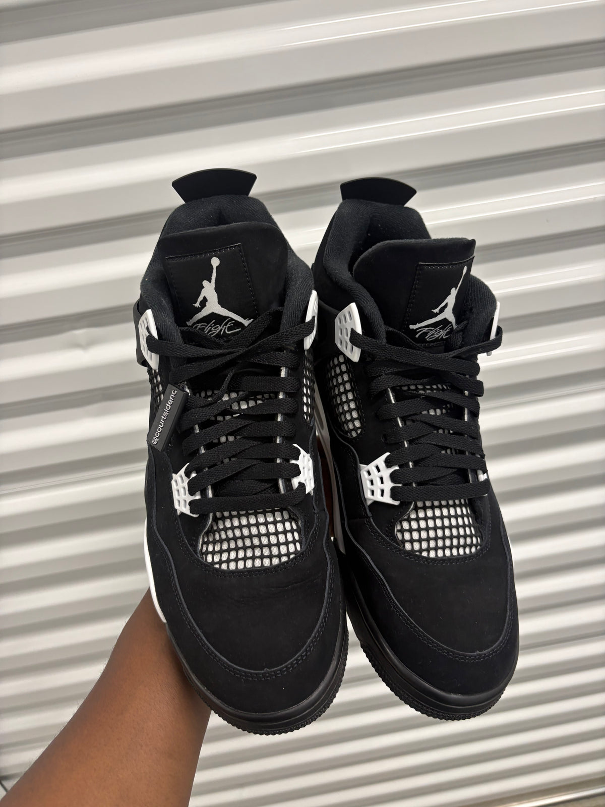 Size 12 - Jordan 4 Retro White Thunder