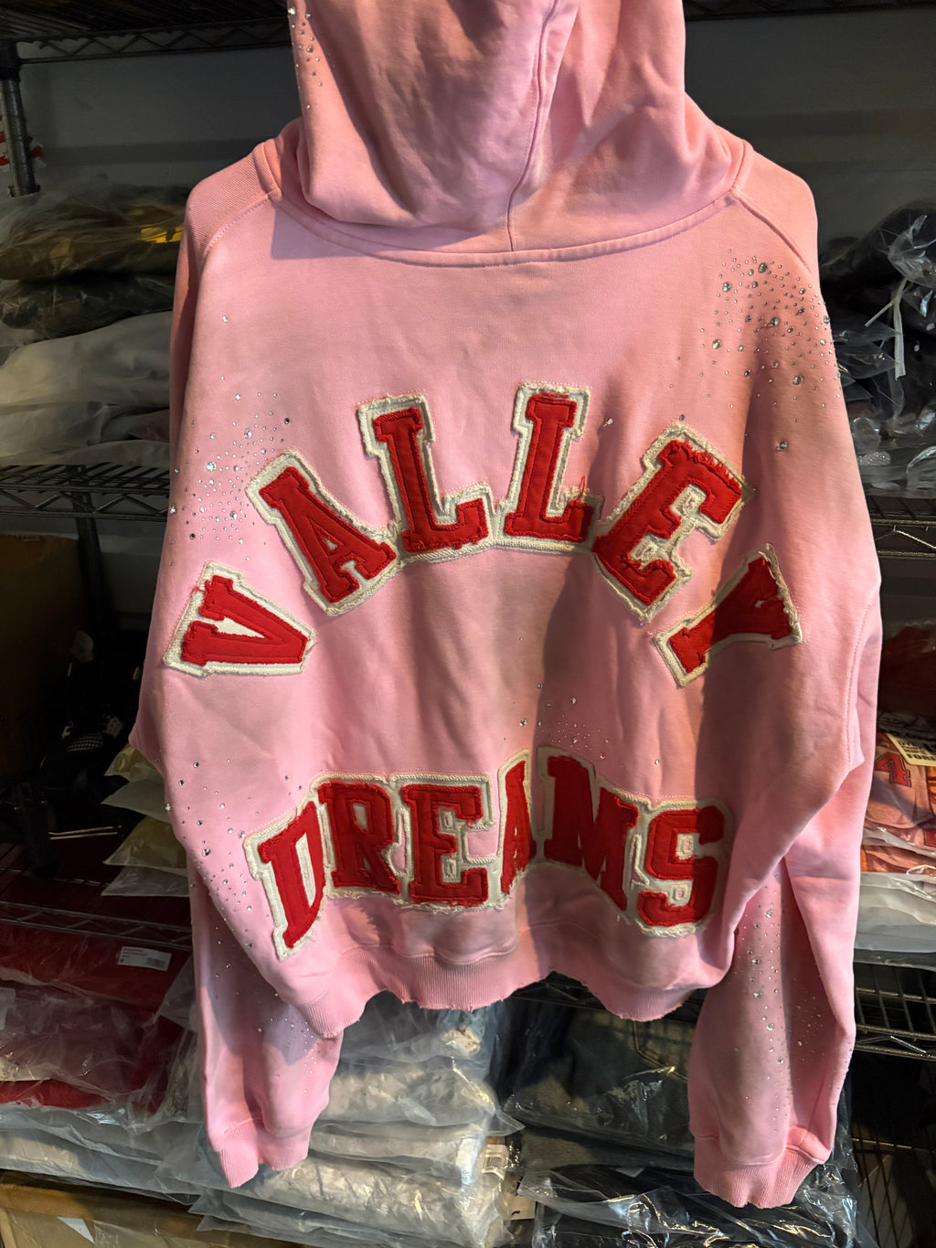Size XL - Vale Pink Cluster Zip