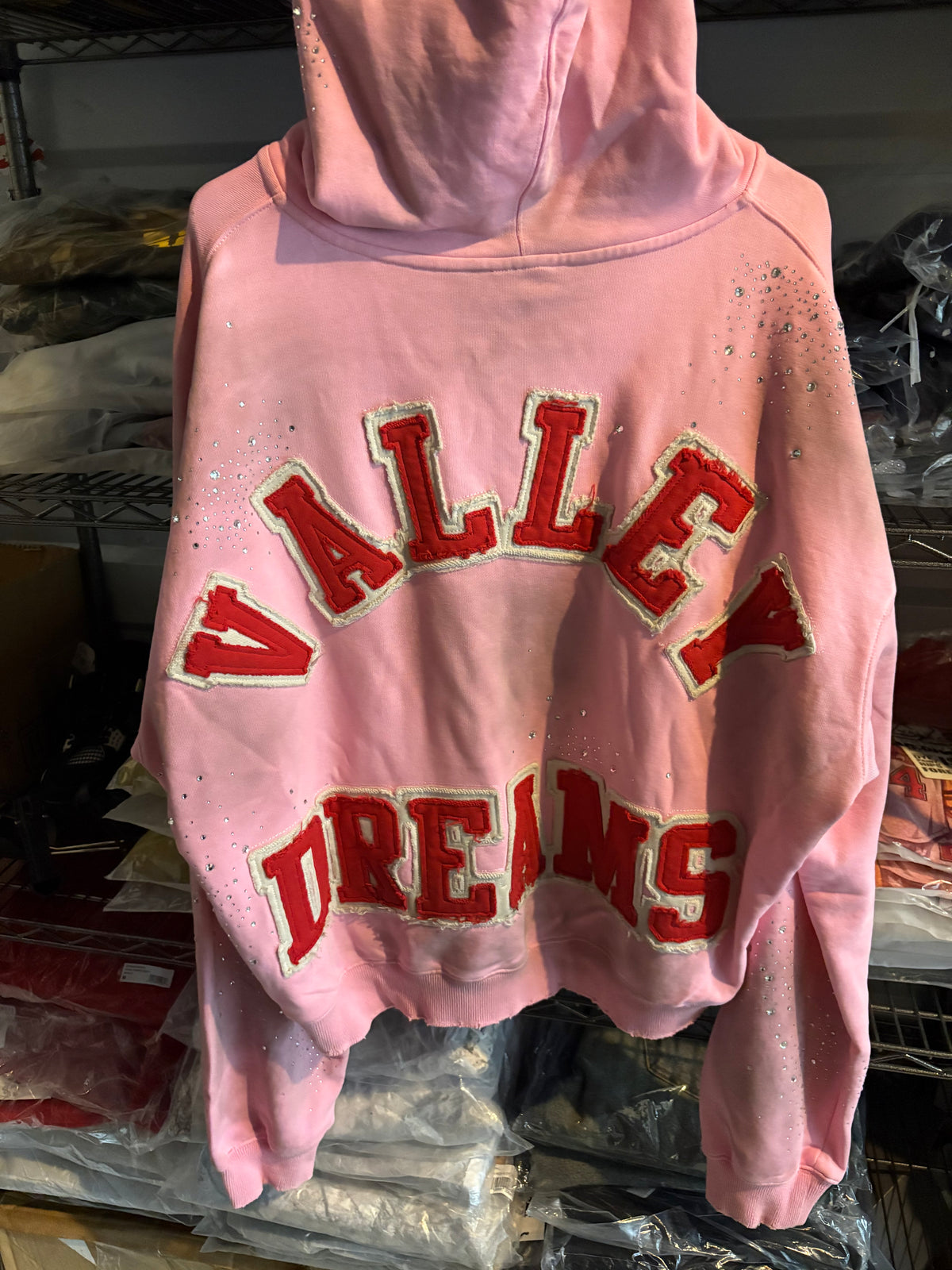 Size XL - Vale Pink Cluster Zip