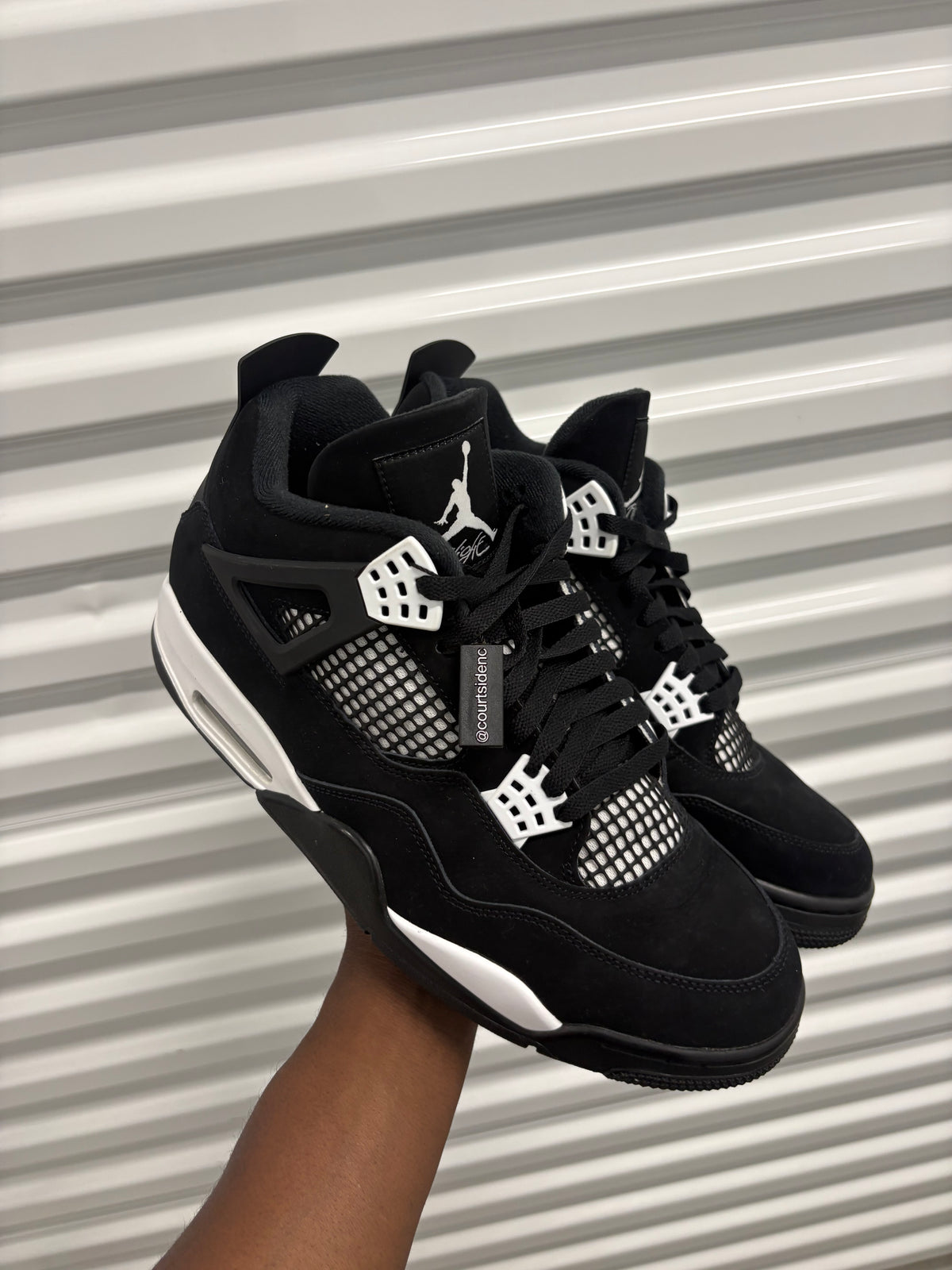 Size 12 - Jordan 4 Retro White Thunder