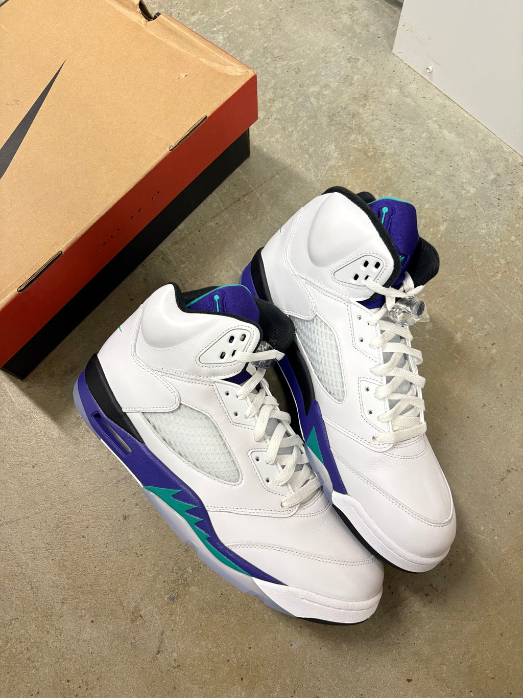 Size 14 - Jordan 5 Retro Grape 2025