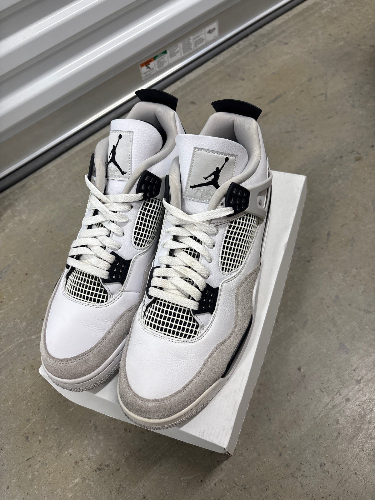 Size 14 - Jordan 4 Retro Military Black