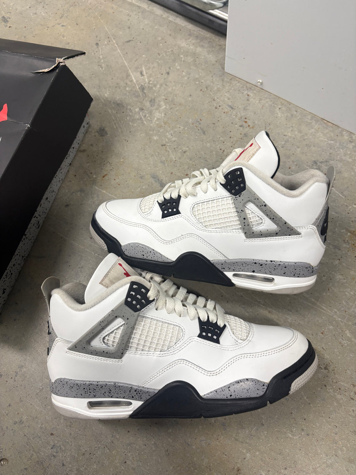Size 8.5 - Jordan 4 Retro White Cement 2025