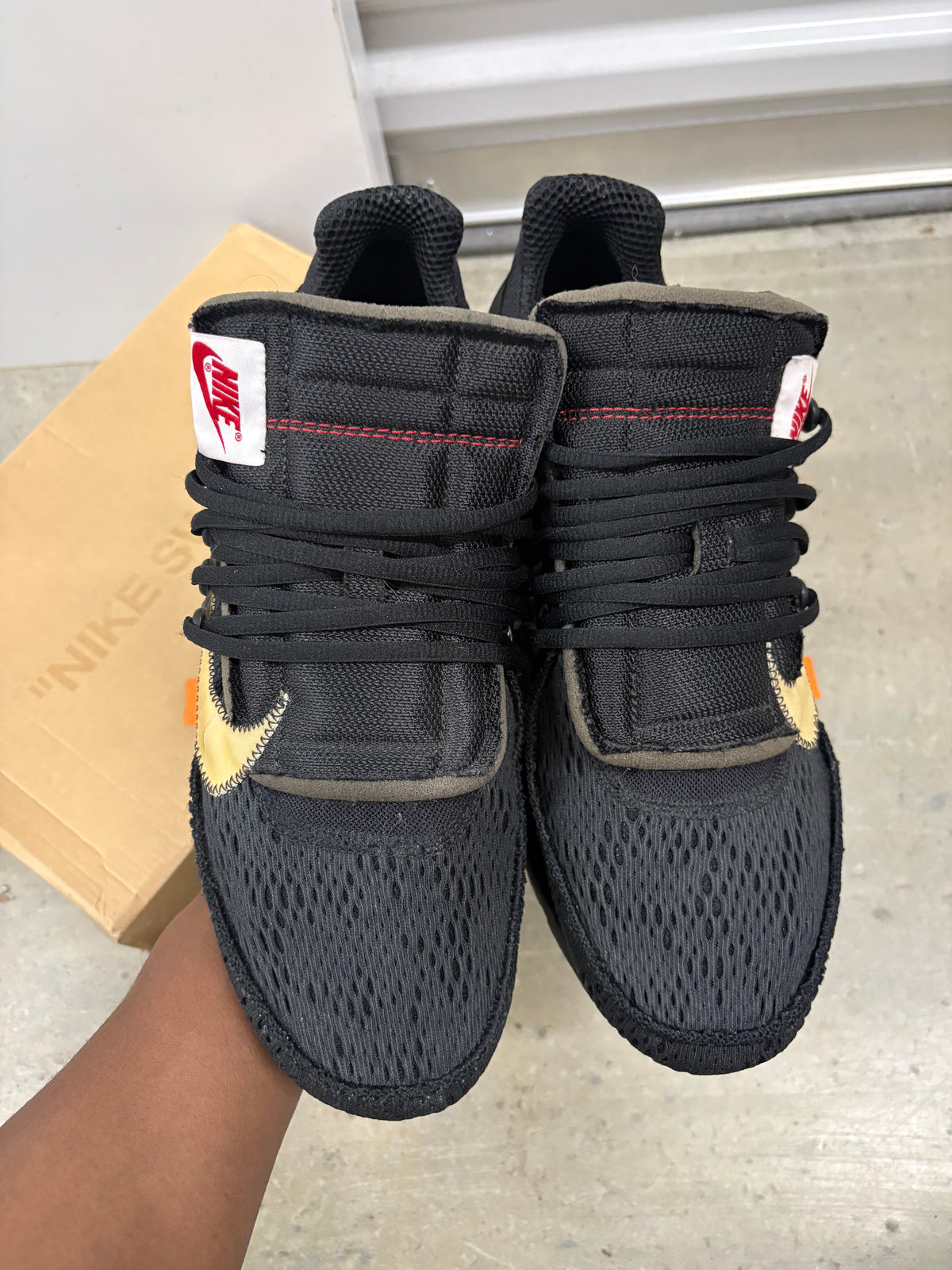 Size 12 - Nike Air Off White Presto Black 2018