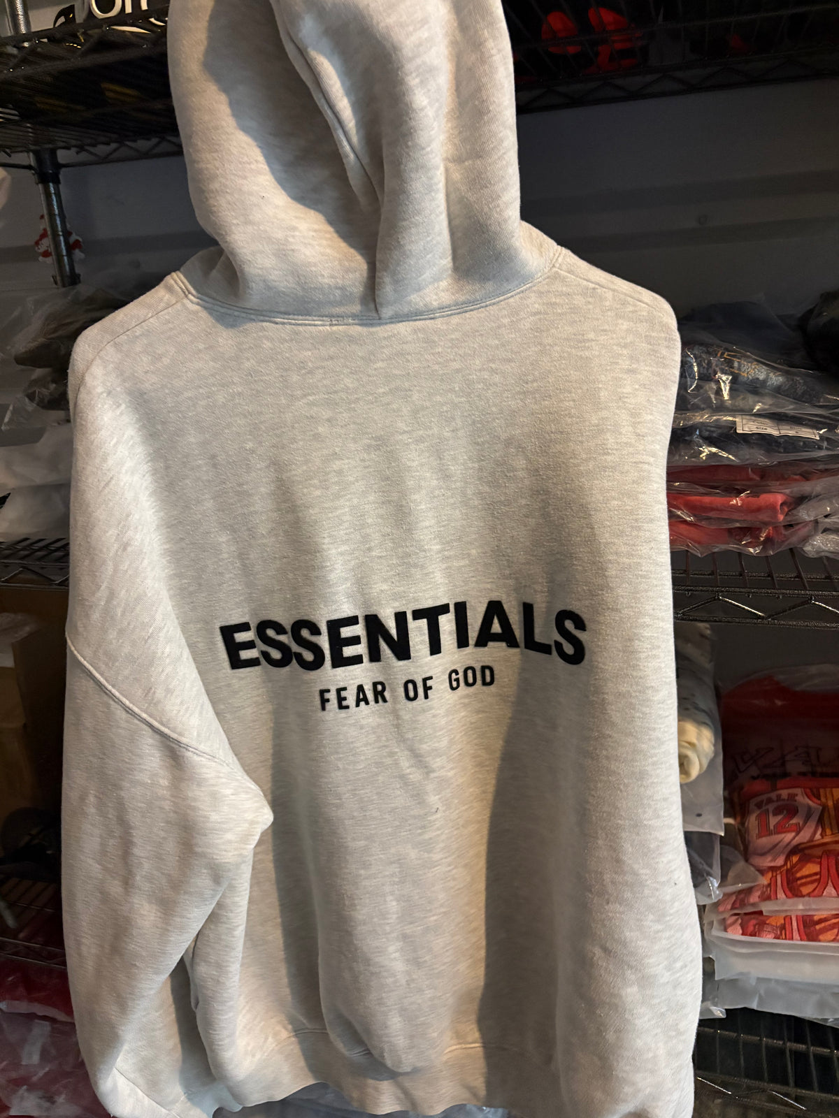 Size M - Essentials Hoodie White