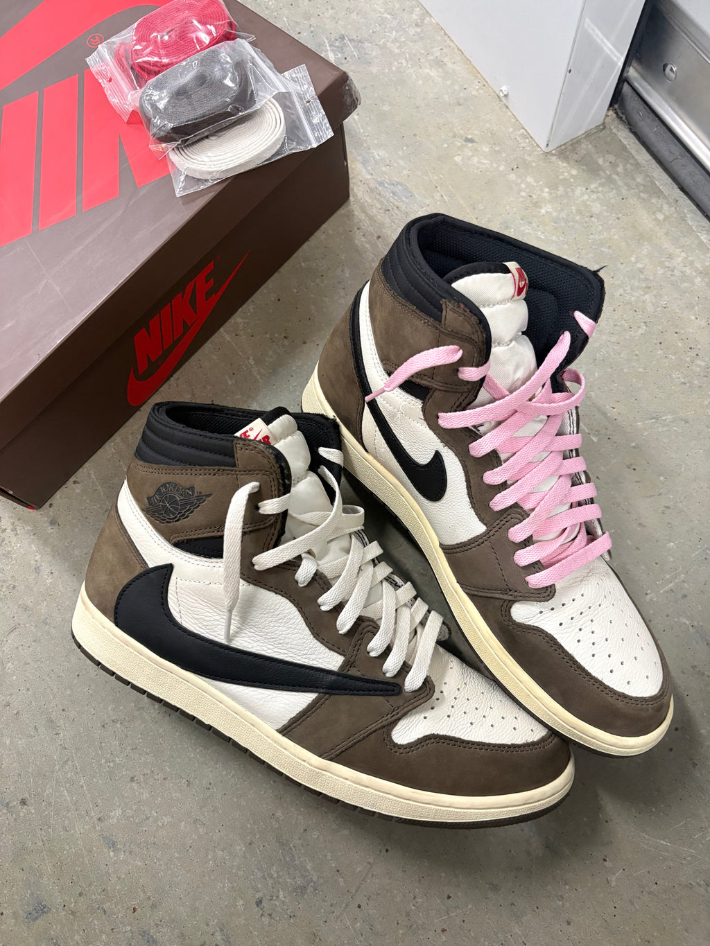 Size 12 - Jordan 1 Retro Travis Scott Mocha