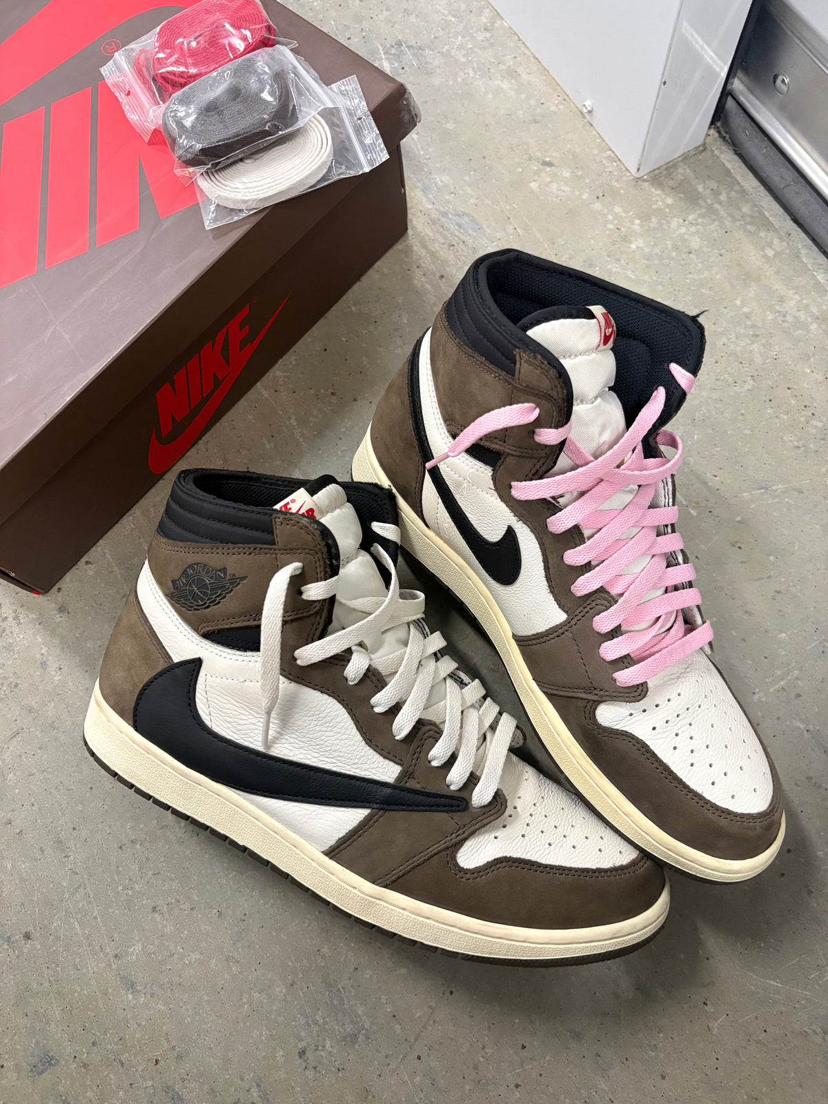 Size 12 - Jordan 1 Retro Travis Scott Mocha