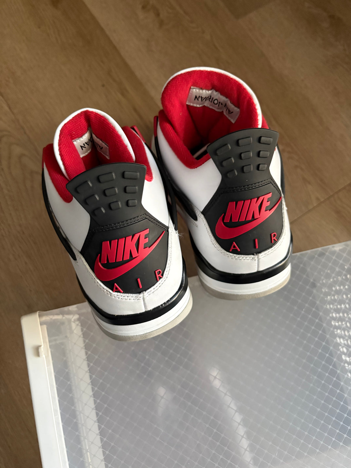 Size 9 - Jordan 4 Retro Fire Red 2020