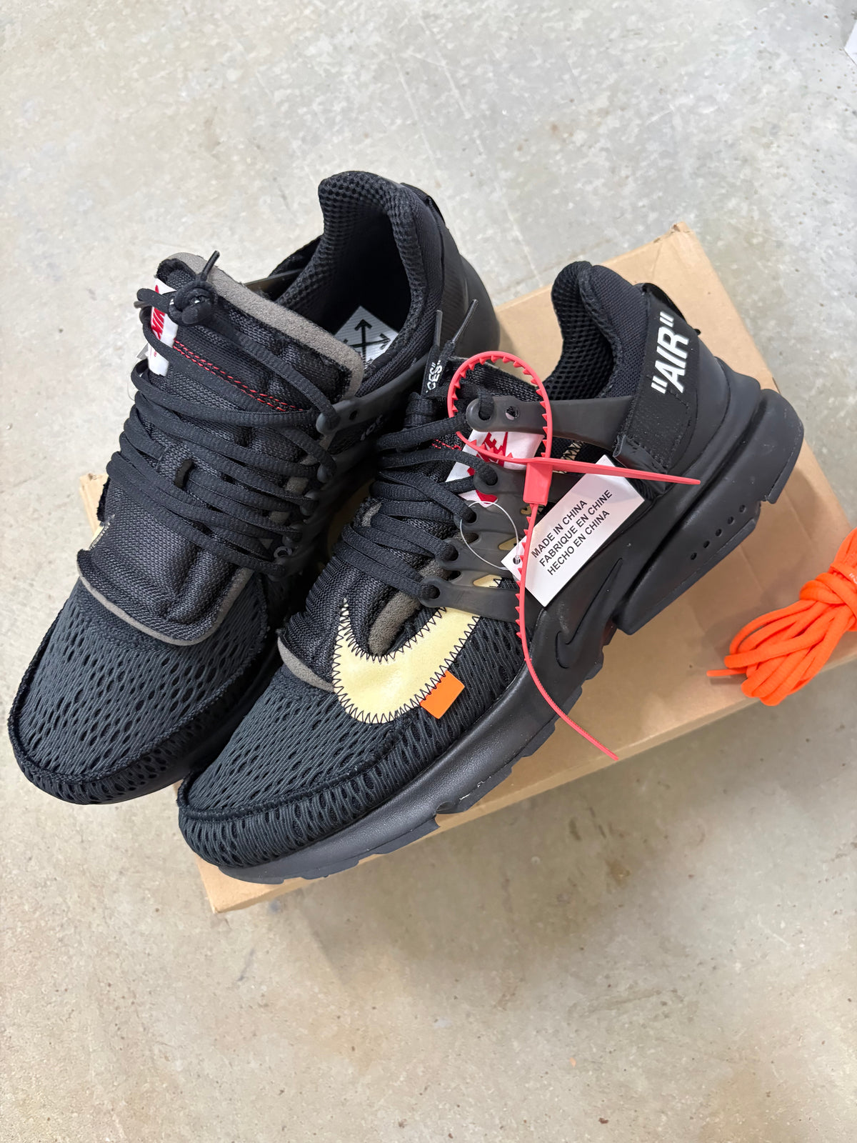 Size 12 - Nike Air Presto Off-White Black 2018