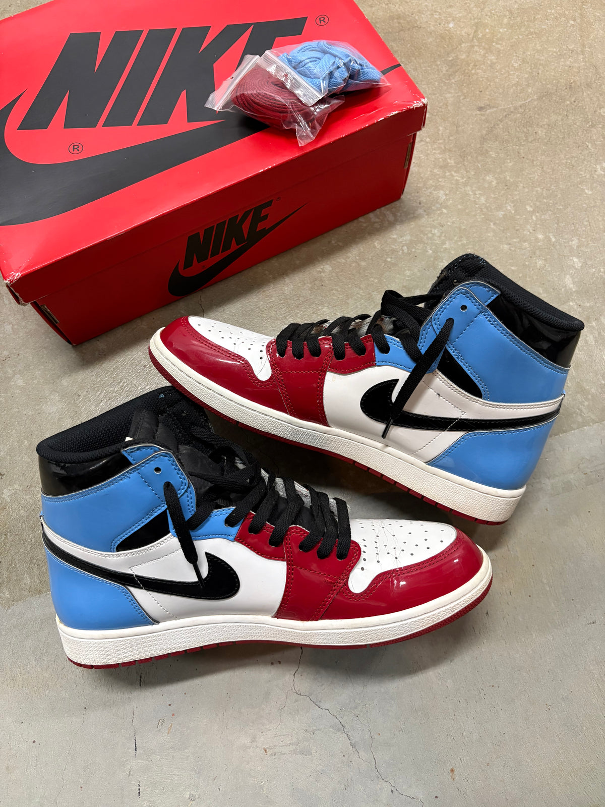 Size 12 - Jordan 1 Retro Fearless UNC Chicago