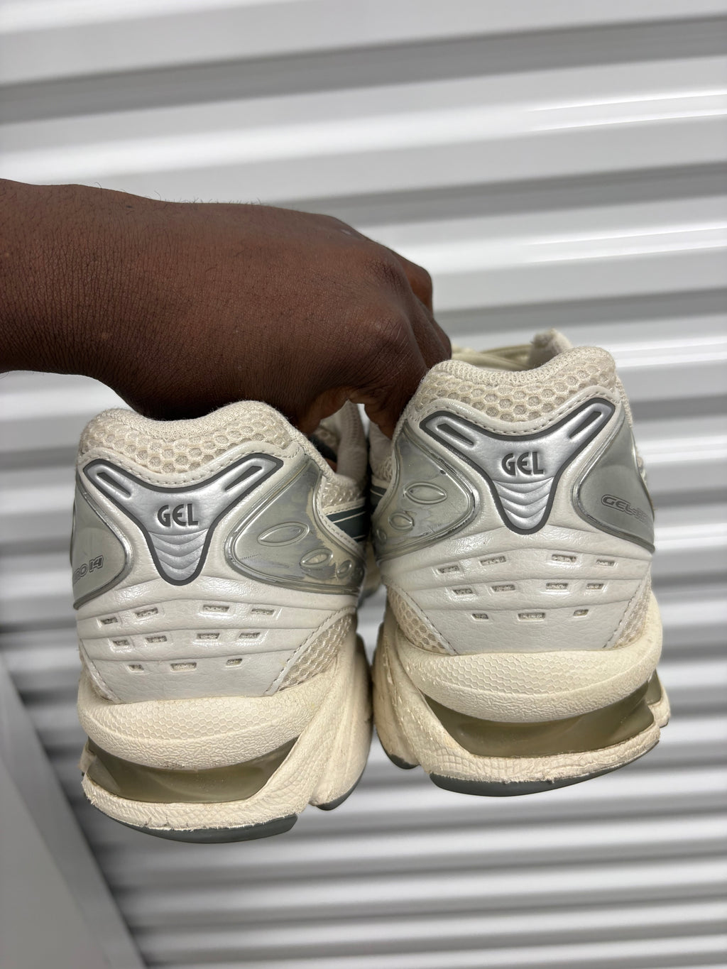 Size 12 - Asic Gel Kayano 14 Birch Dark Pewter