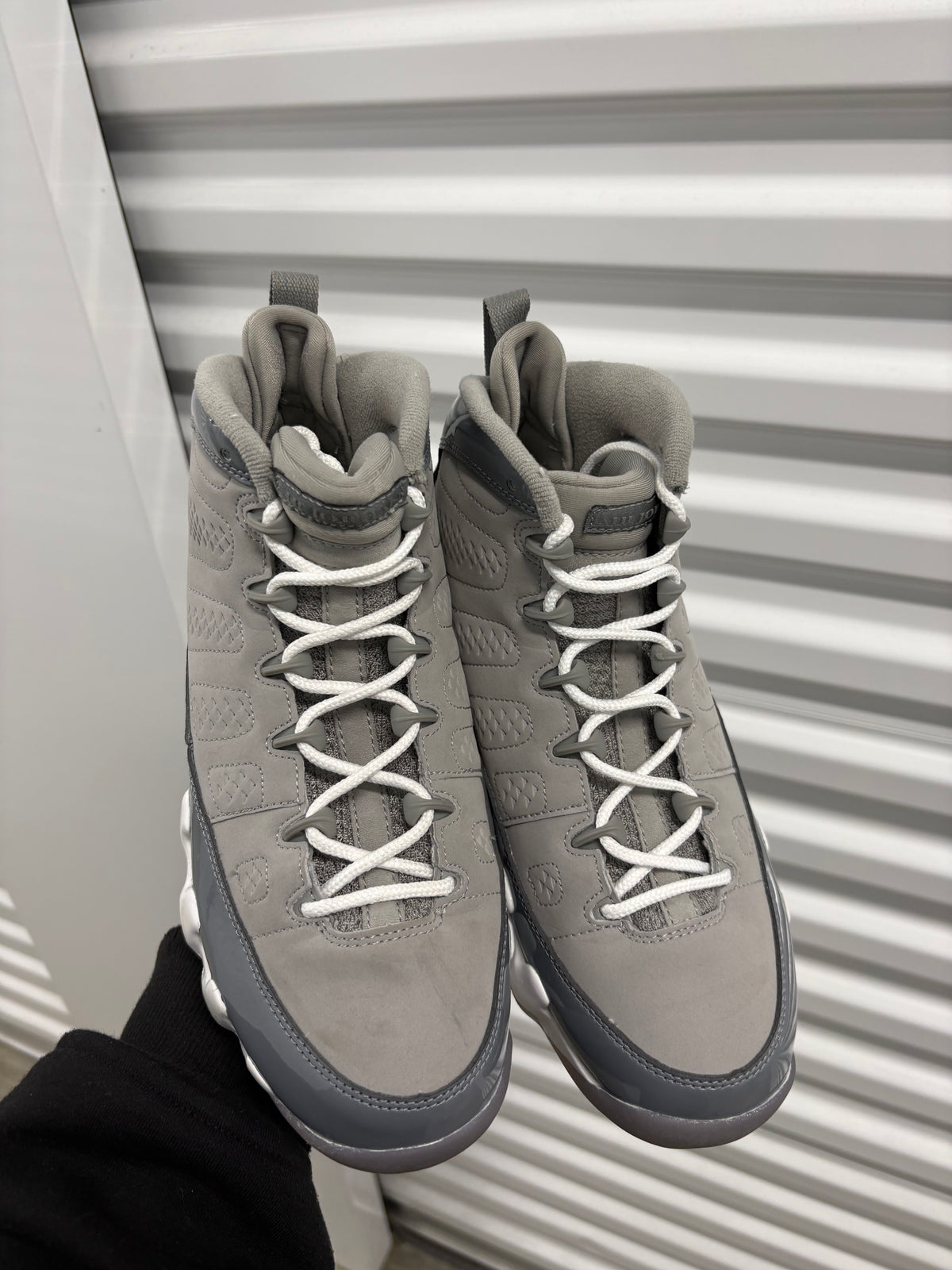Size 7y - Jordan 9 Retro Cool Grey 2025