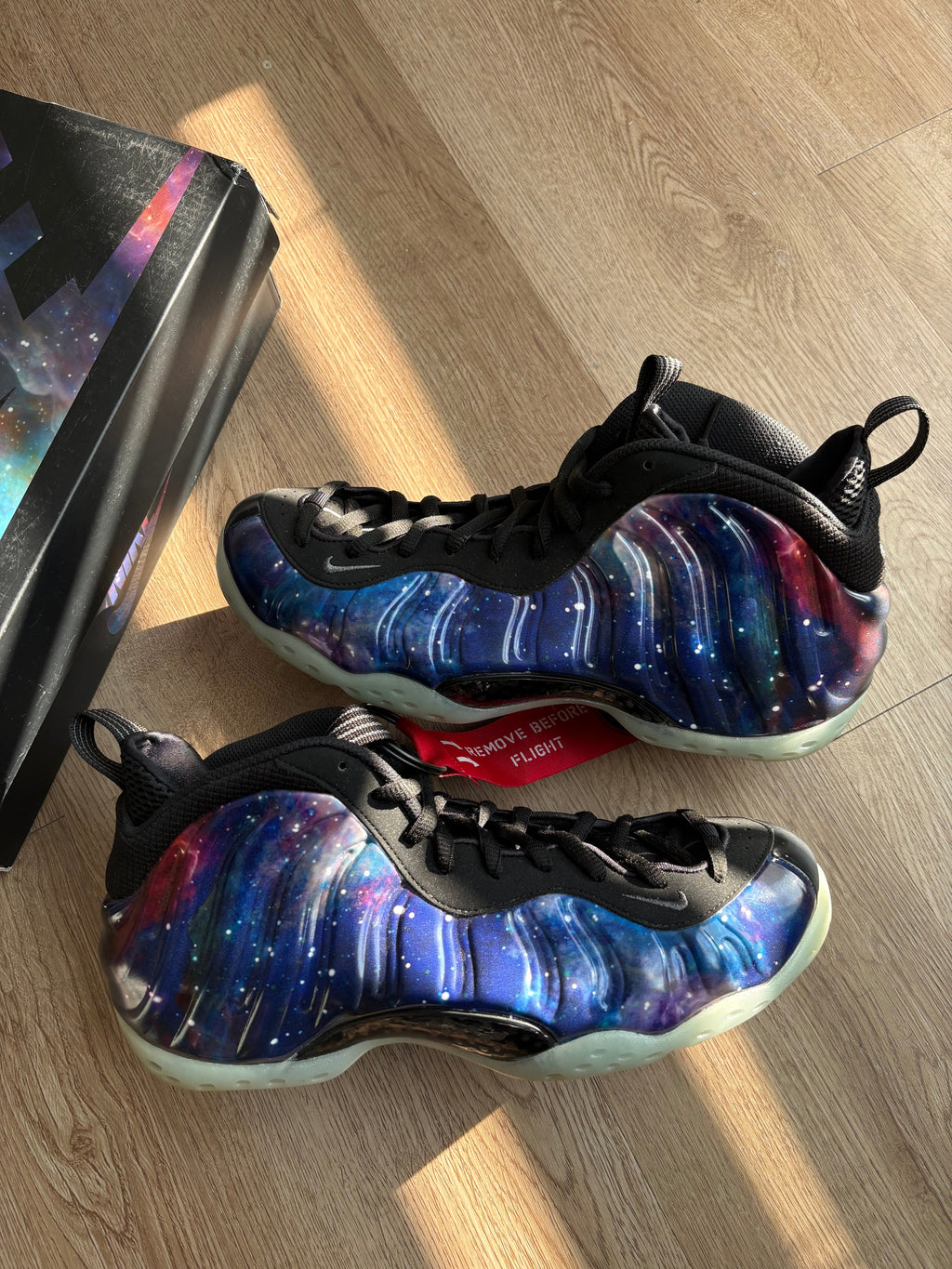 Size 10.5 - Nike Foamposite One Galaxy 2025
