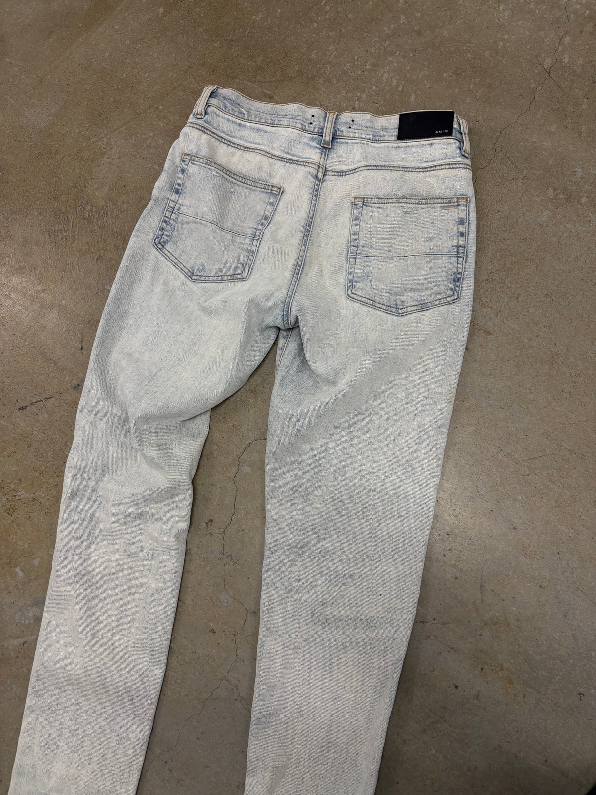 Size 32 - Amiri Blue Patch Jeans