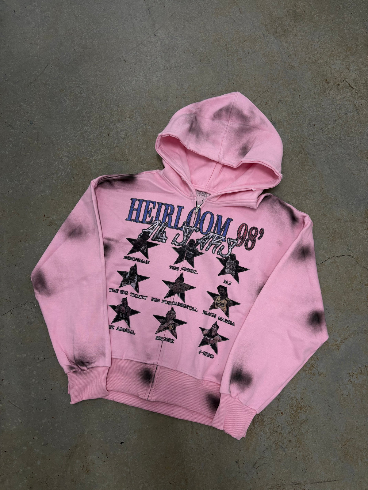 HEIRLOOM ‘98 ZIP UP PINK