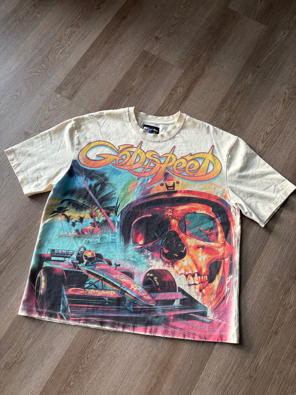 Size L - Godspeed Skeleton Tee