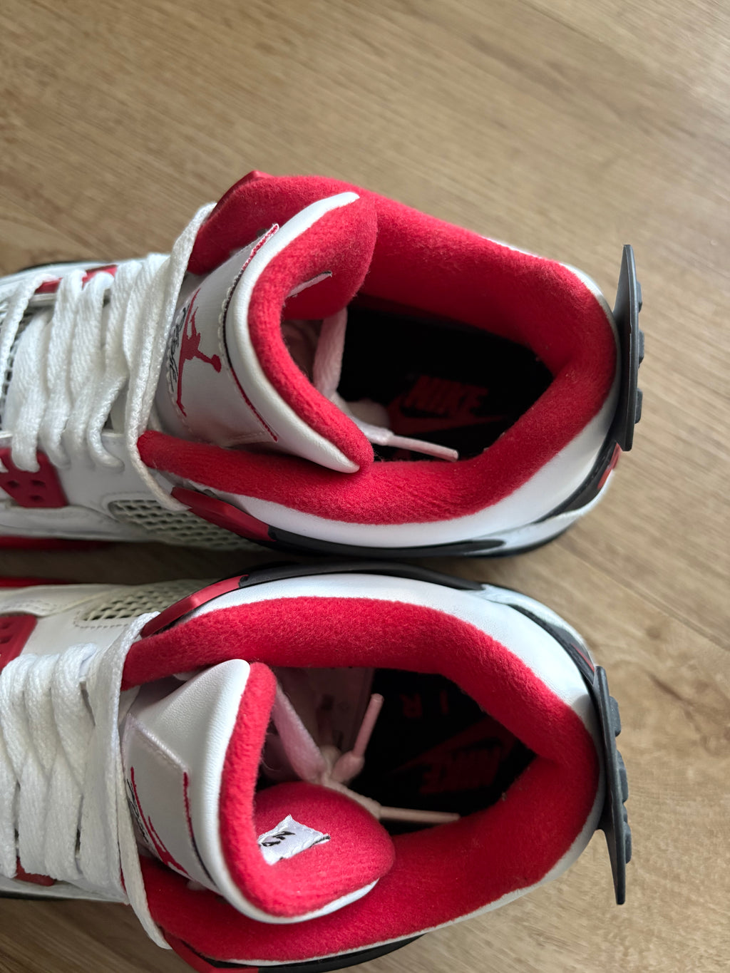 Size 5.5y - Jordan 4 Retro Fire Red 2020