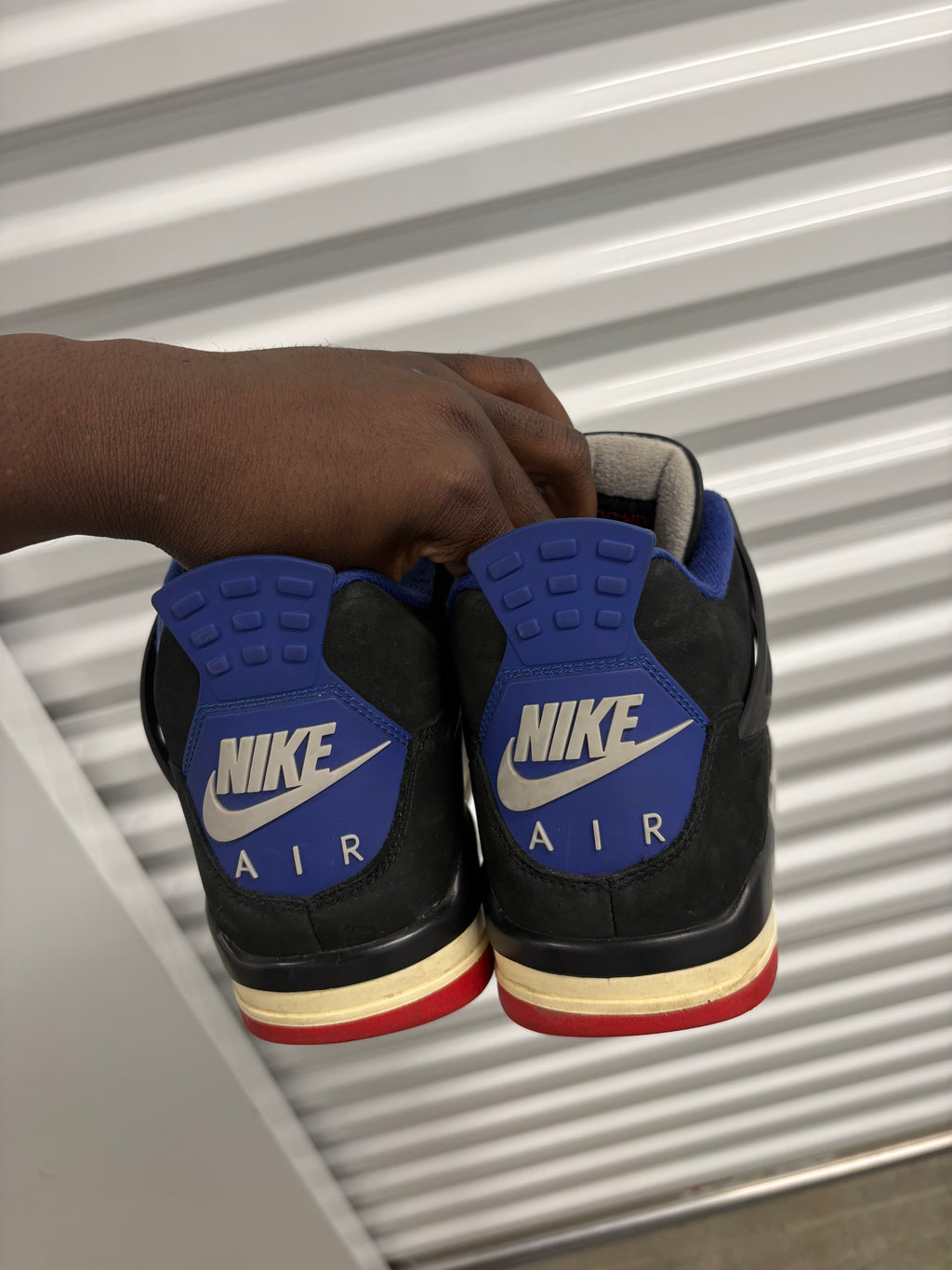 Size 10 - Jordan 4 Retro Rare Air Gold Lettering