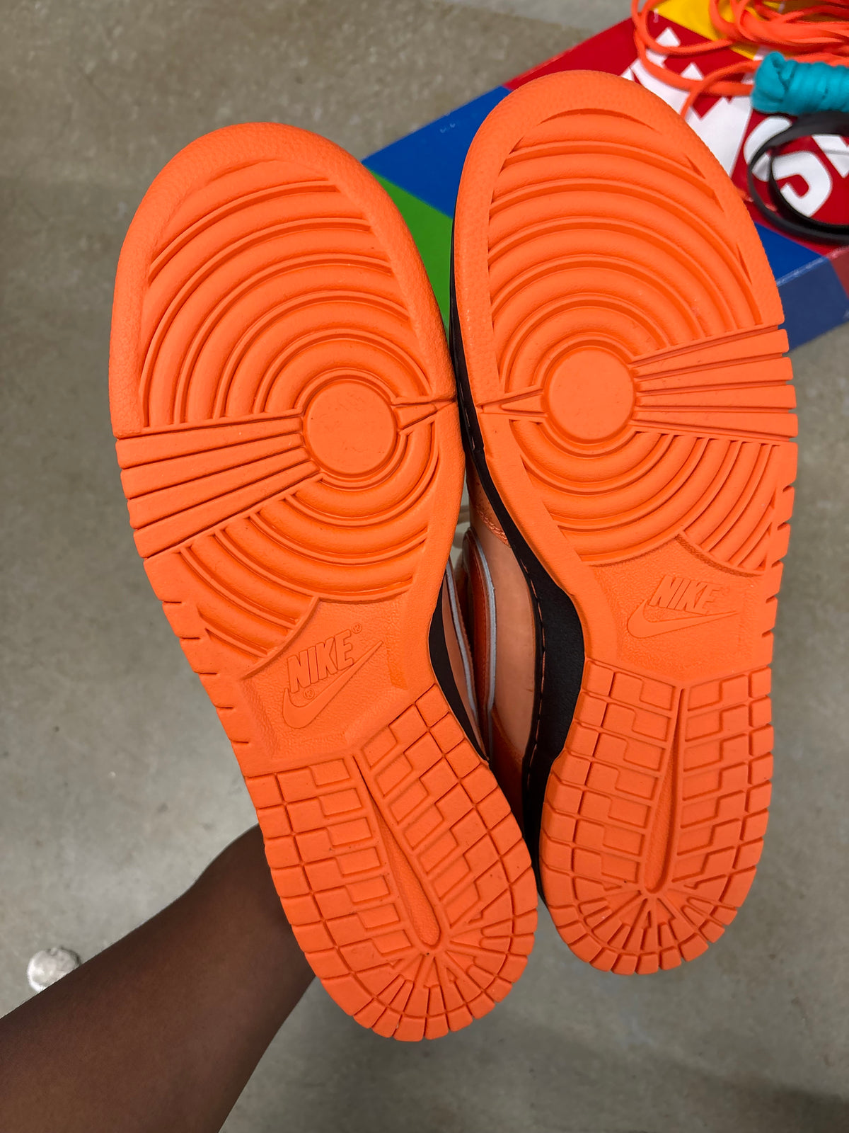 Size 12 - Nike Sb Dunk Low Concepts Orange Lobster