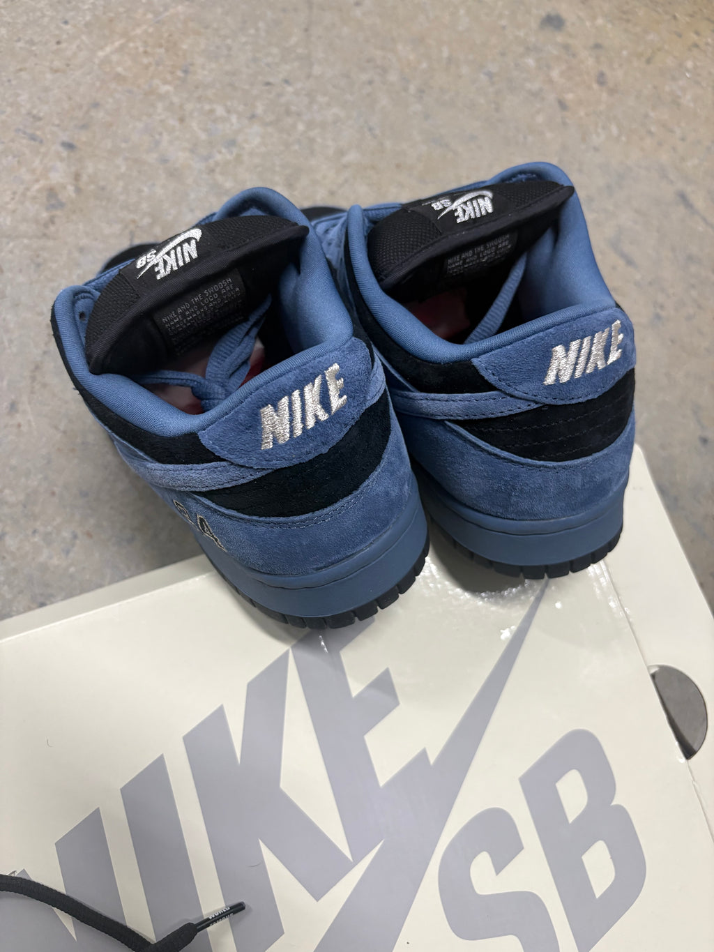 Size 10 - Nike SB Supreme Dunk 94 Ocean Fog