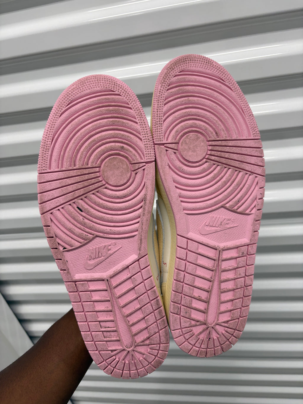 Size 11.5 - Travis Scott 1 Low Shy Pink