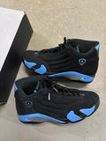 Size 10.5 - Jordan 14 Retro Black University Blue 2026