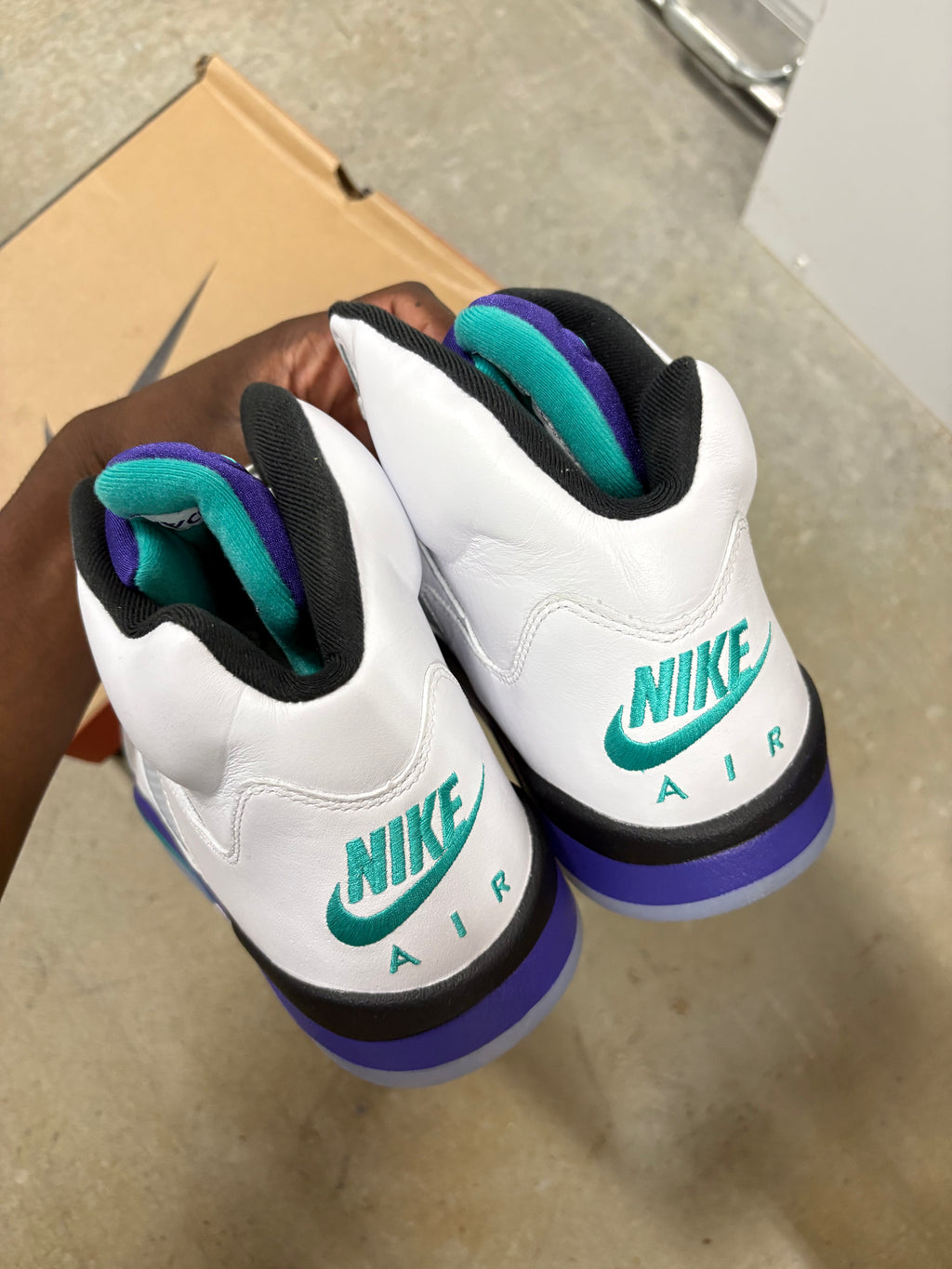 Size 14 - Jordan 5 Retro Grape 2025
