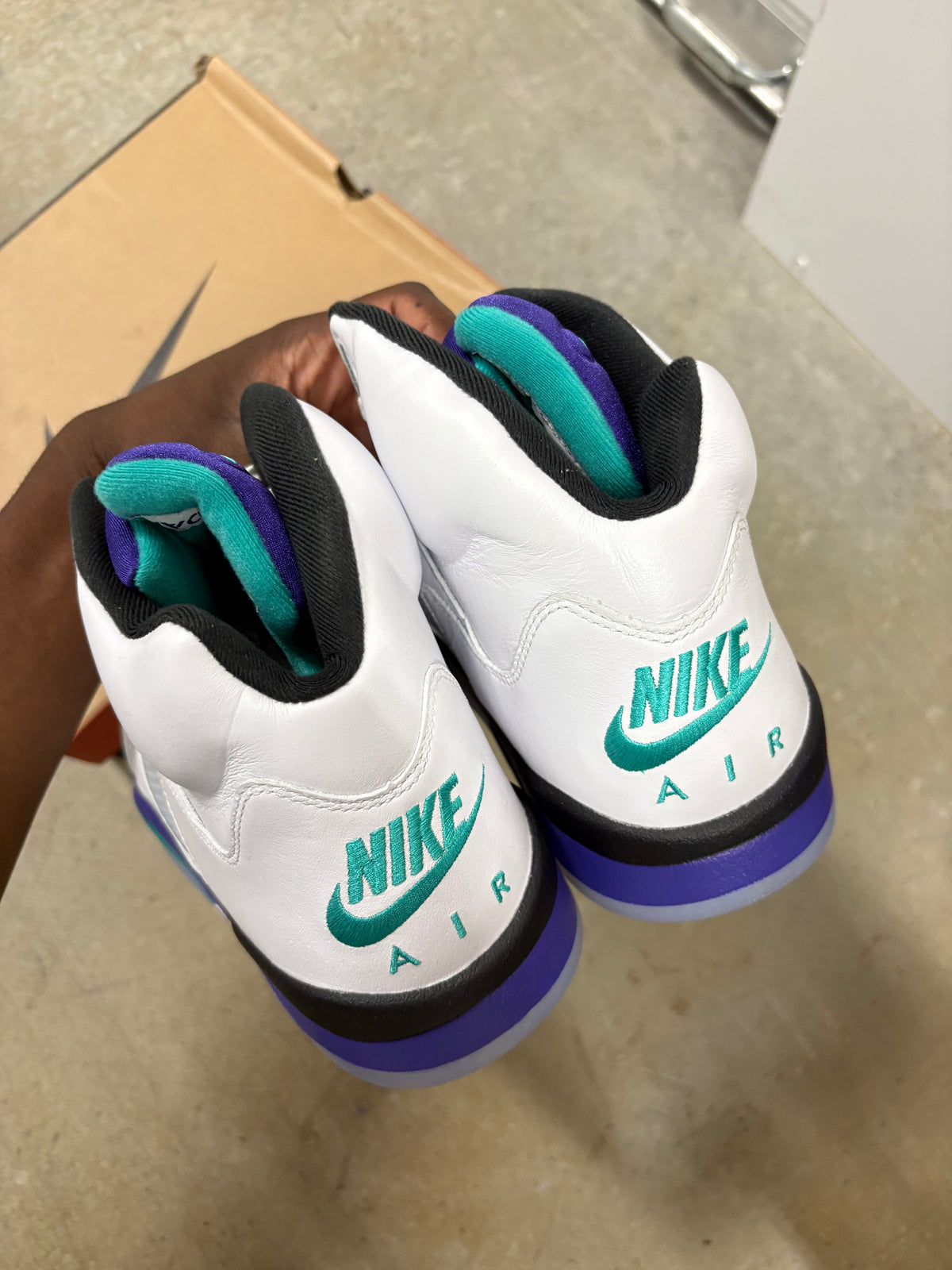 Size 14 - Jordan 5 Retro Grape 2025