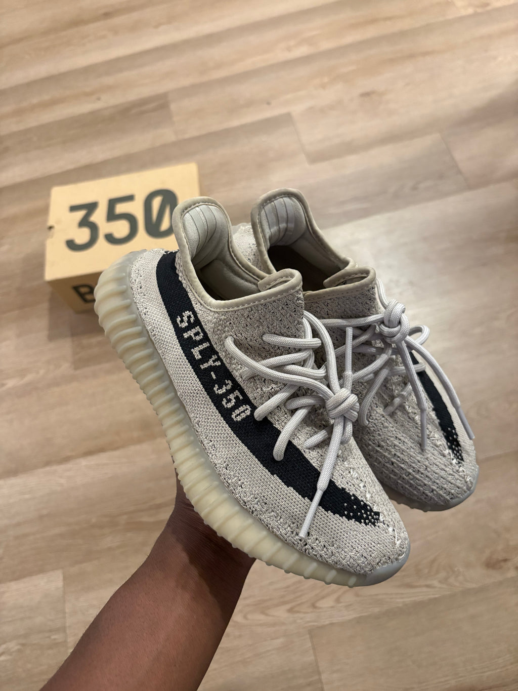 Size 5y - Yeezy Boost 350 V2 Slate