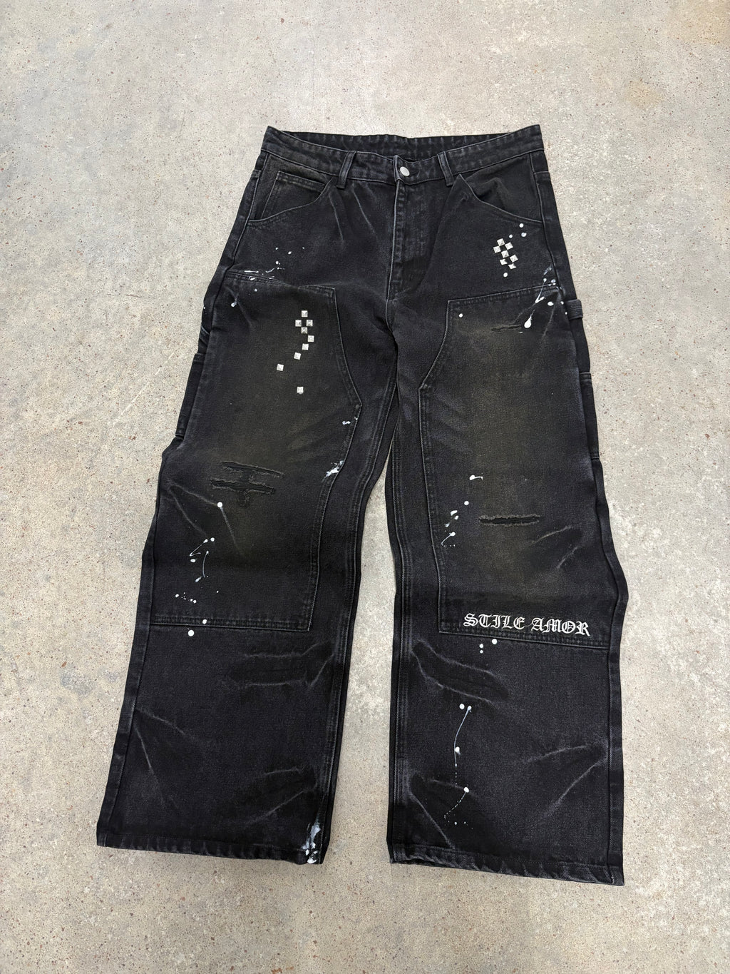 Stile Amor 1950 Splatter Denim