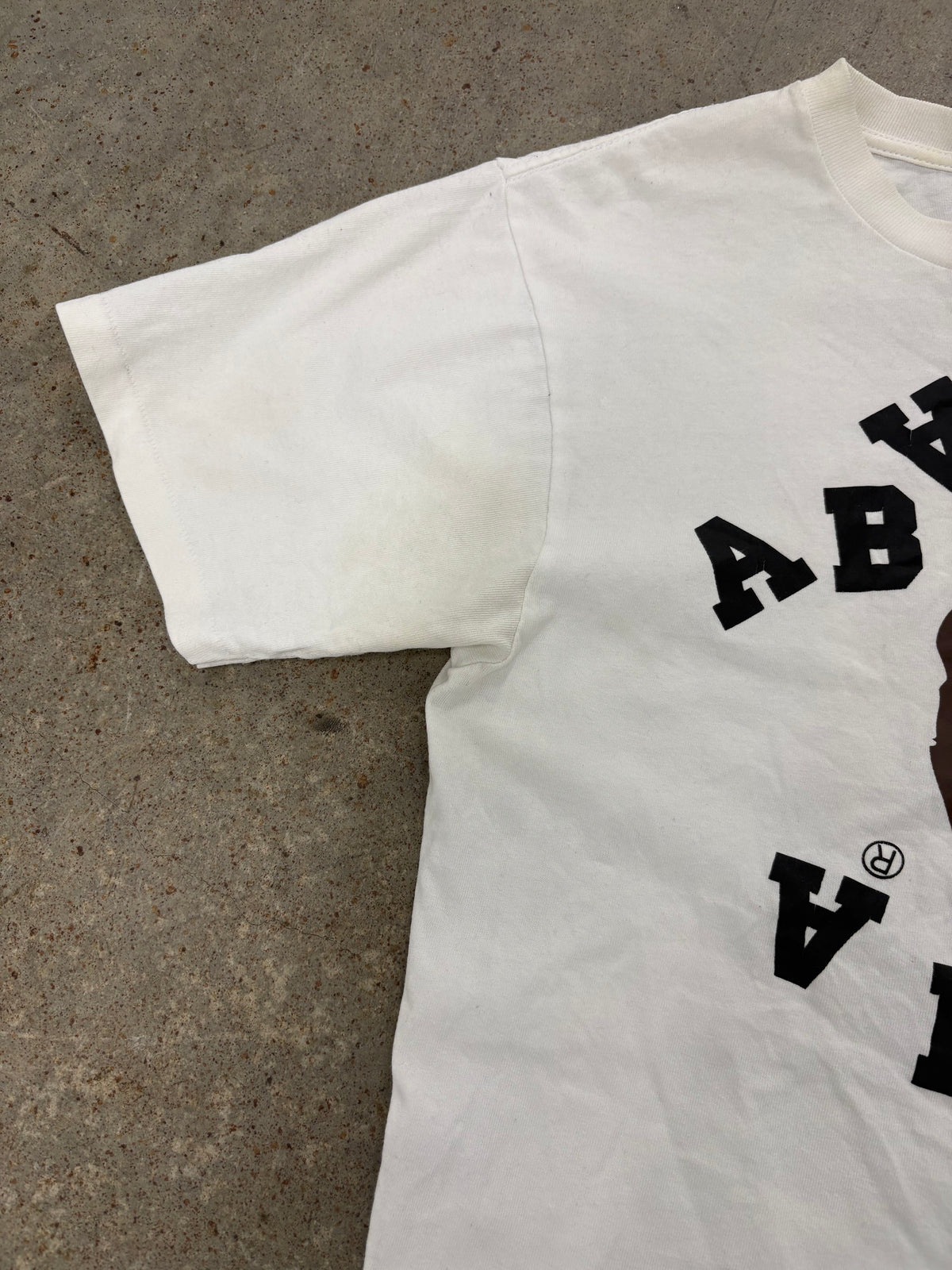 Size S - Bape Scrambled Lettered Tee