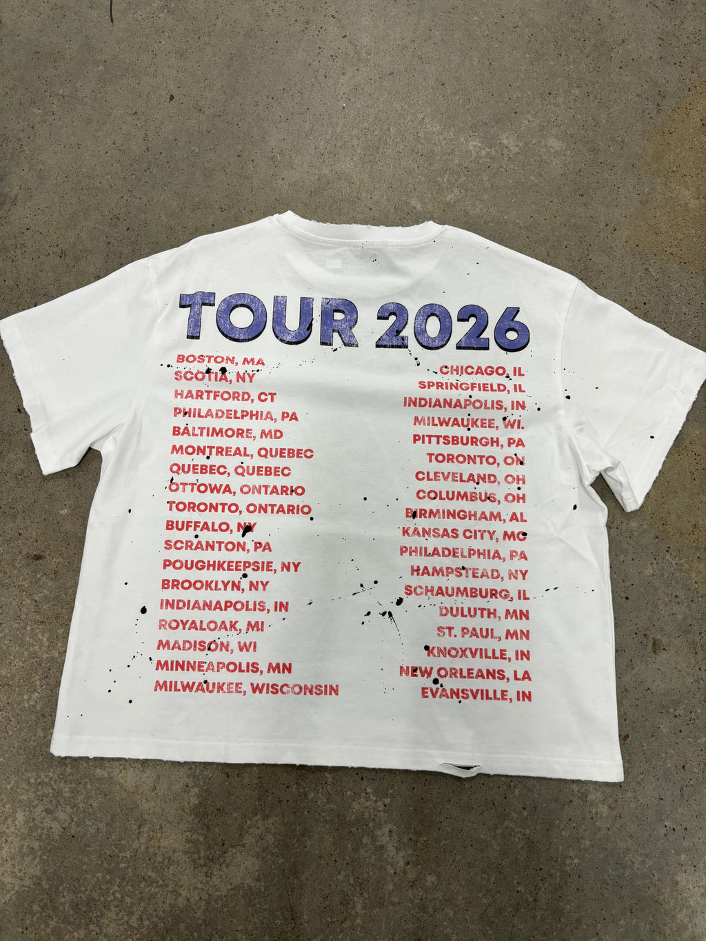 Solitaire Lost Tour Tee