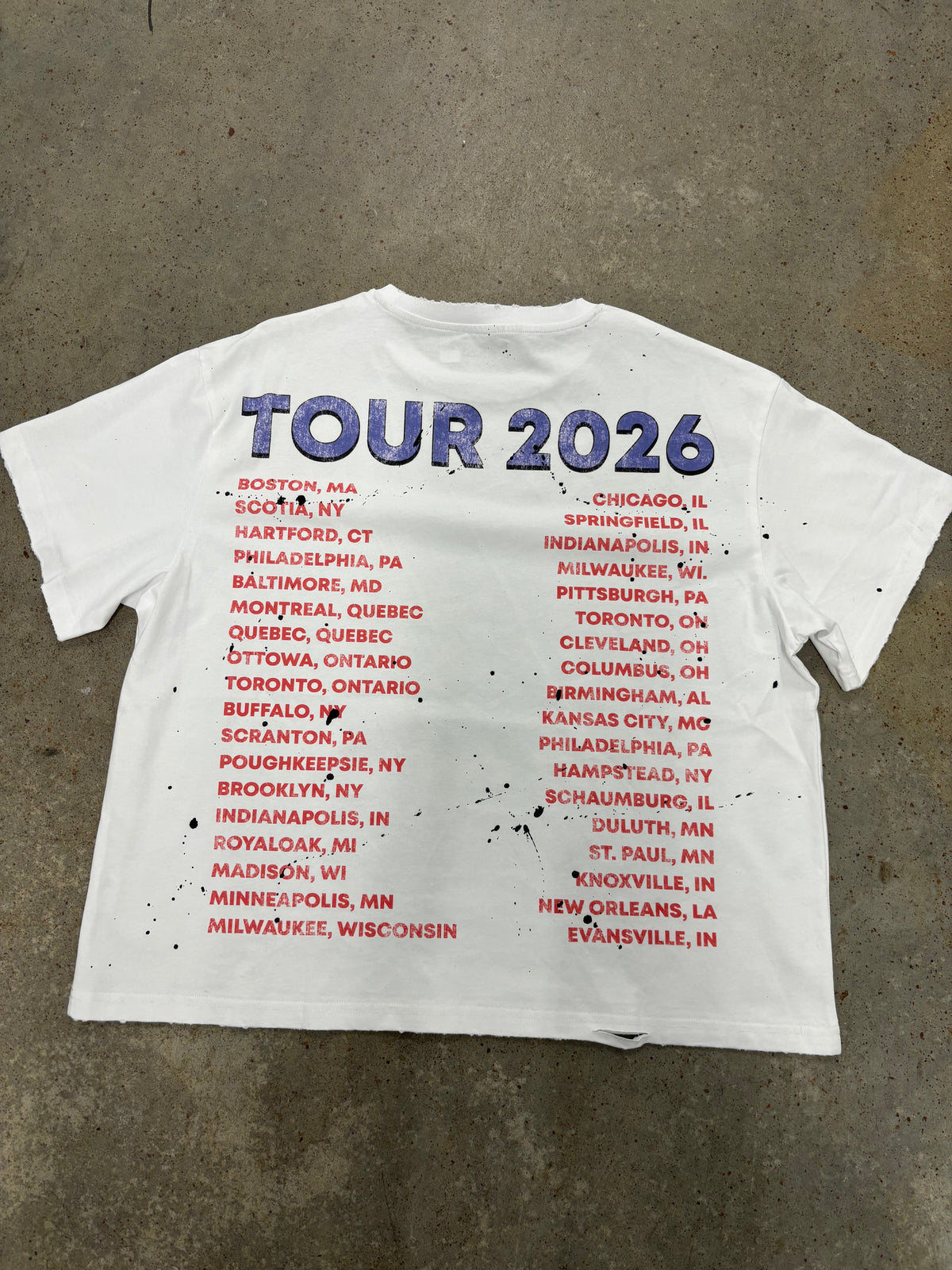 Solitaire Lost Tour Tee