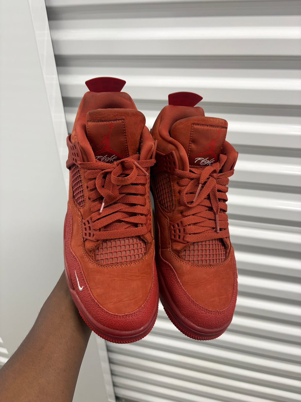 Size 9.5 - Jordan 4 Retro Nigel Sylvester Brick By Brick