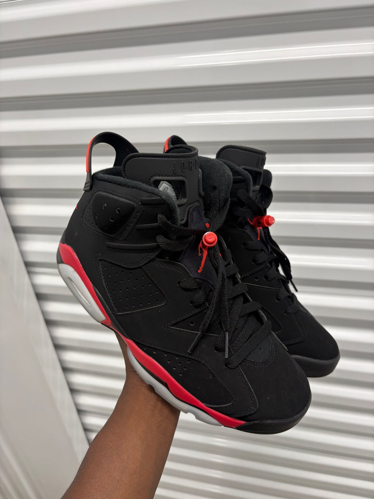 Size 9.5 - Jordan 6 Retro Infrared Salesman