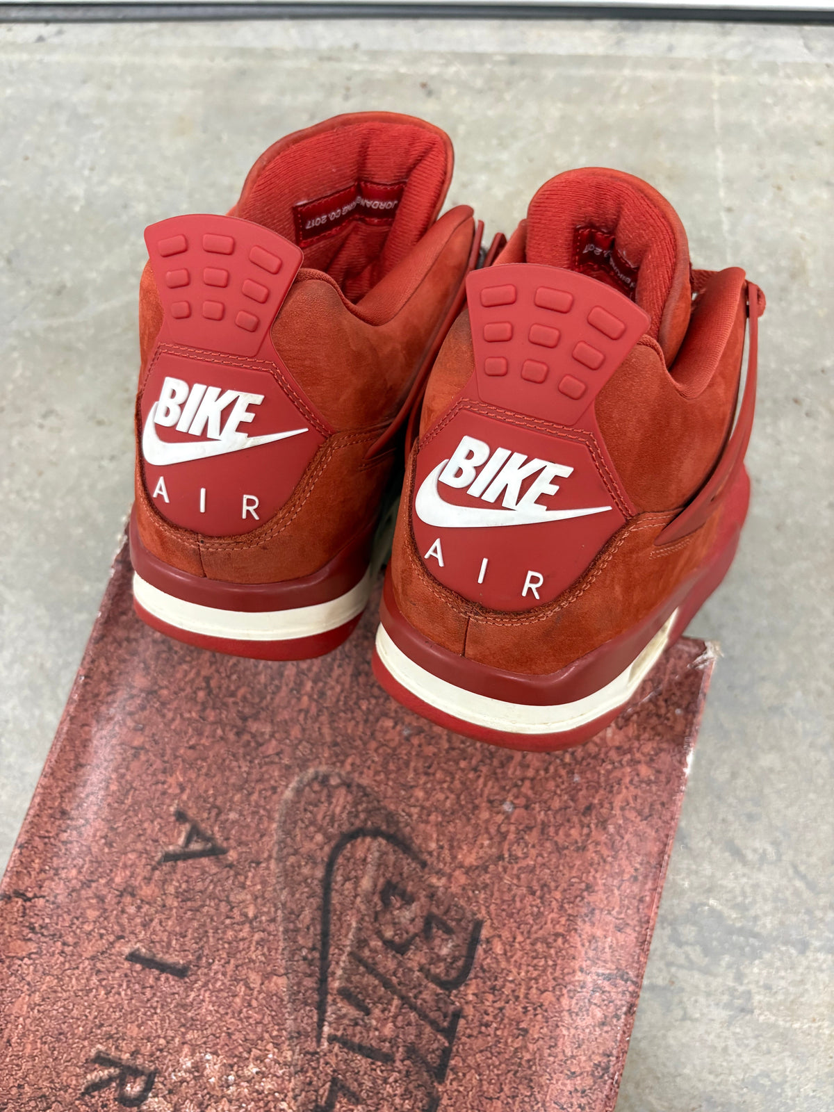 Size 10 - Jordan 4 Retro Brick By Brick