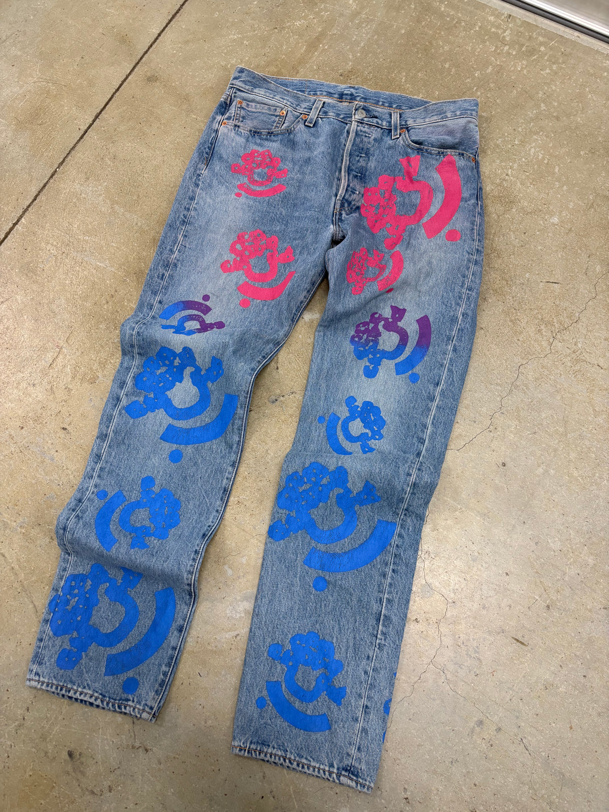 Size 34 - Denim Tear x Levi Bstro Jeans