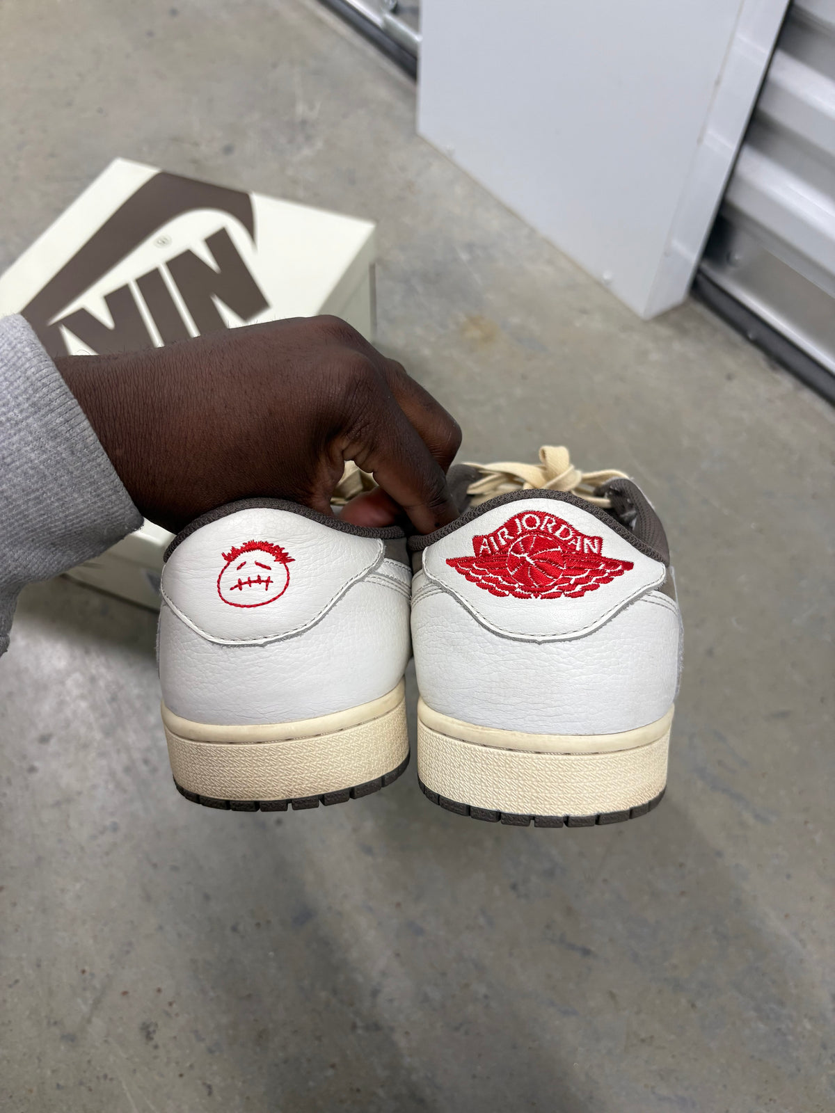 Size 11.5 - Travis Scott 1 Low Reverse Mocha