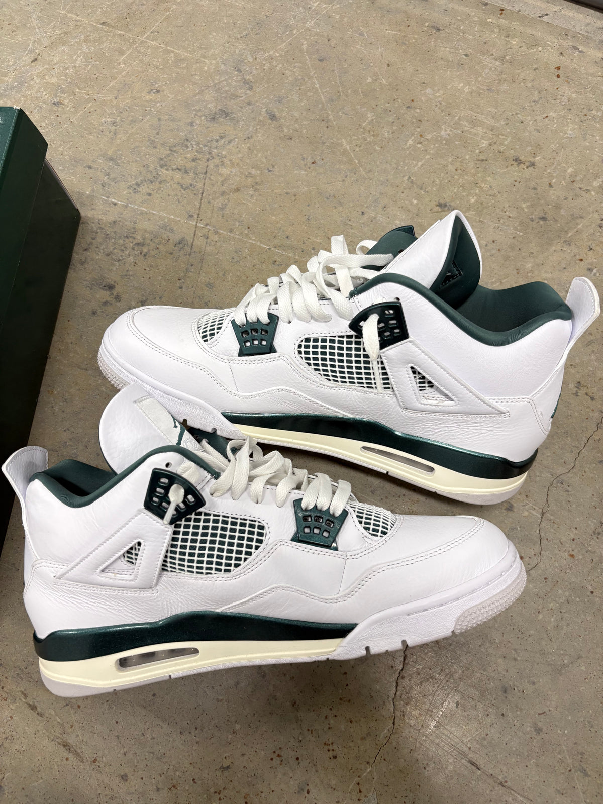 Size 13 - Jordan 4 Retro Oxidized Green