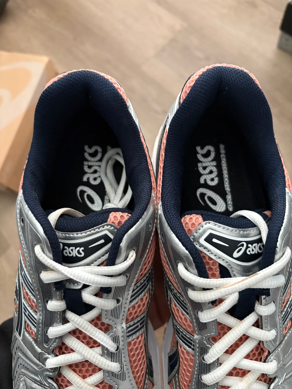 Size 9.5 - Asic Gel Kayano 14 Sepia Pure Silver