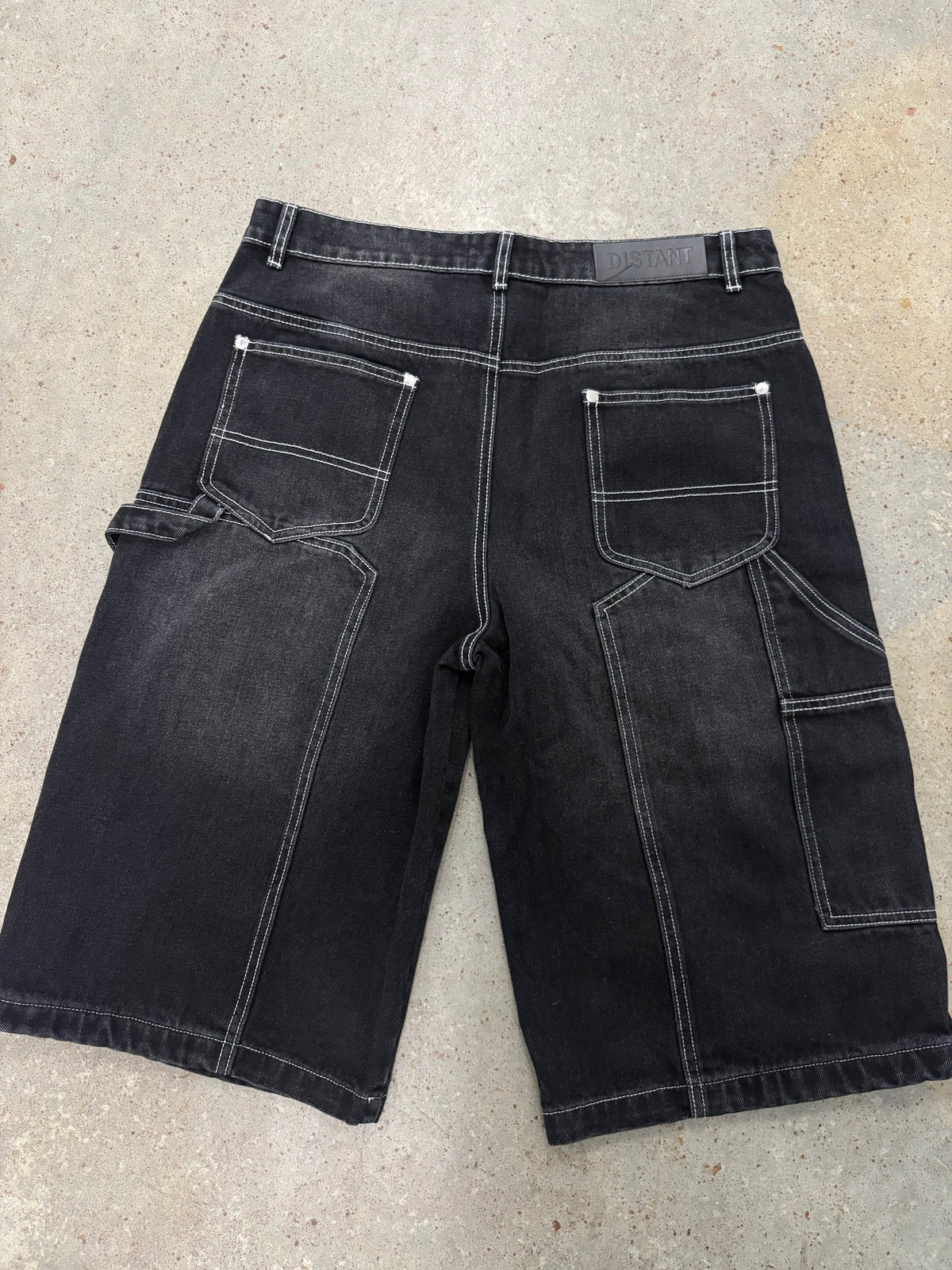 Distant Reverse Stitched Jorts