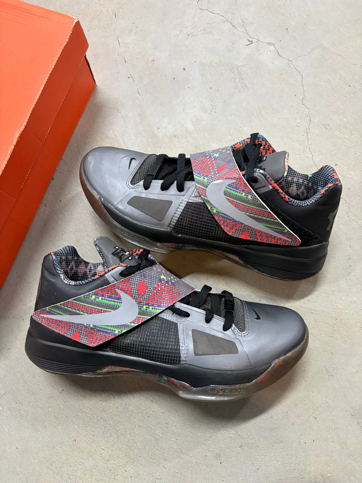 Size 10 - Nike KD 4 Black History Month 2012