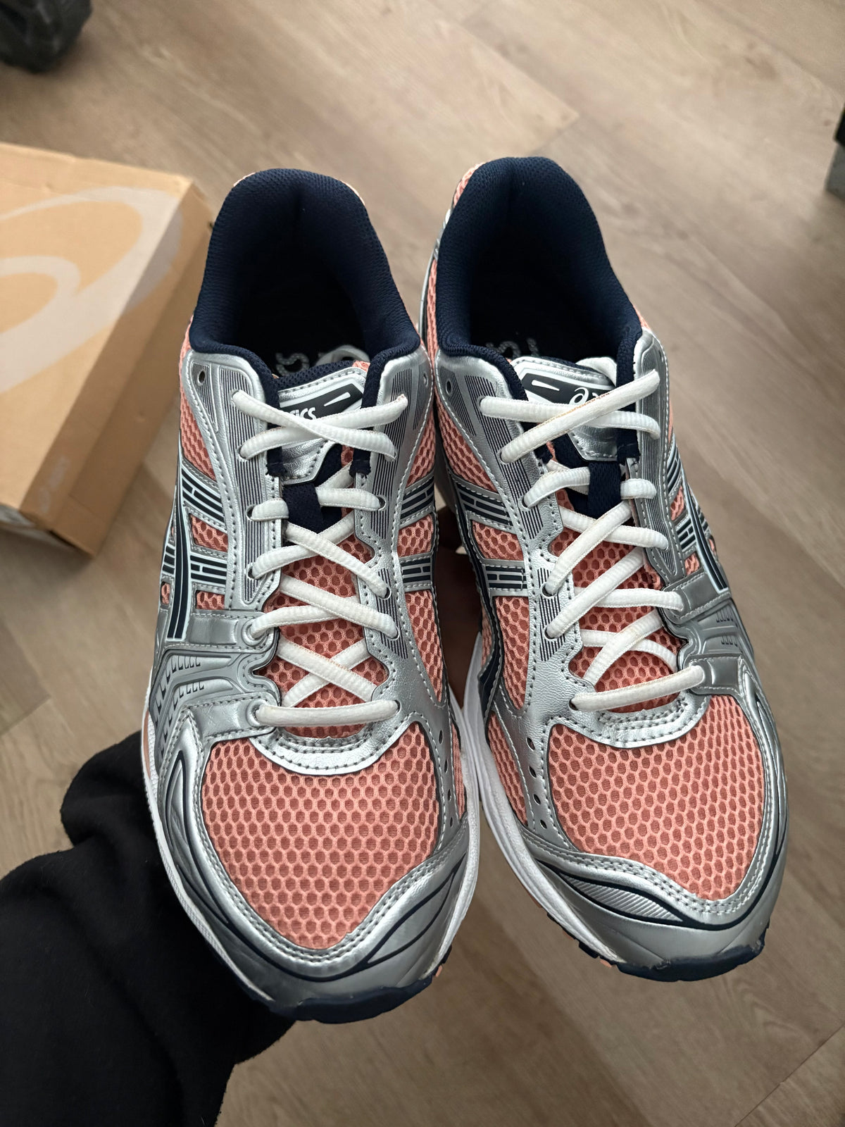 Size 9.5 - Asic Gel Kayano 14 Sepia Pure Silver