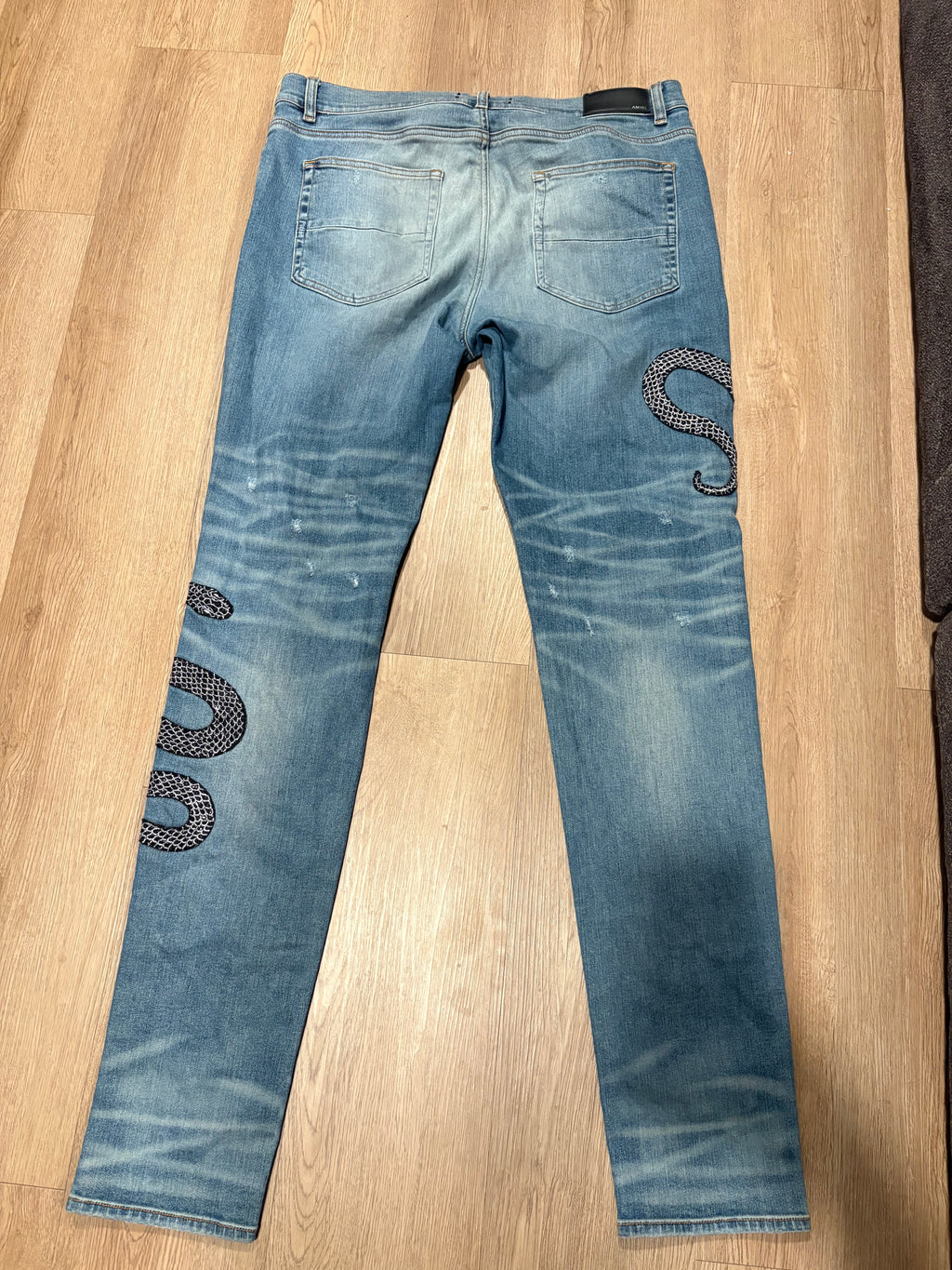 Size 38 - Amiri Jeans Snake Patch