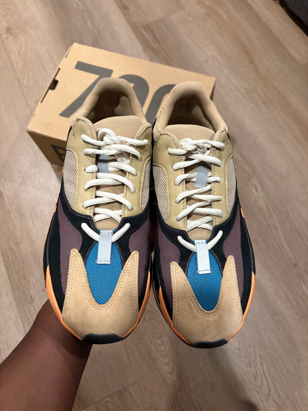 Size 9 - Yeezy Boost 700 Enflame Amber